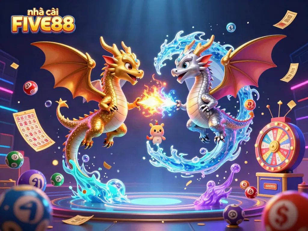 Engage with the exhilarating world of nhà cái FIVE88 featuring vibrant casino elements.