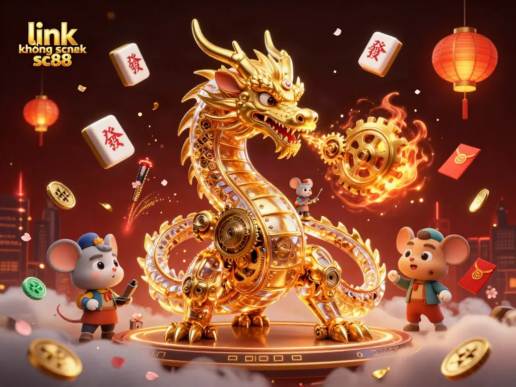 Explore link không chặn sc88 with engaging gaming adventures in this vibrant online casino illustration.
