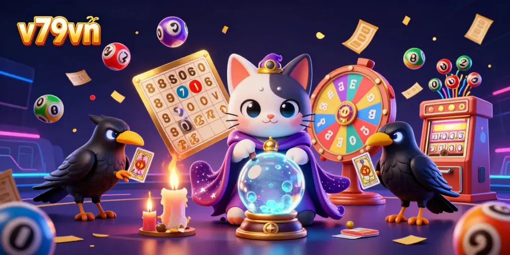 Engage with vibrant gaming energy at v79vn featuring mystical characters and dynamic casino elements.