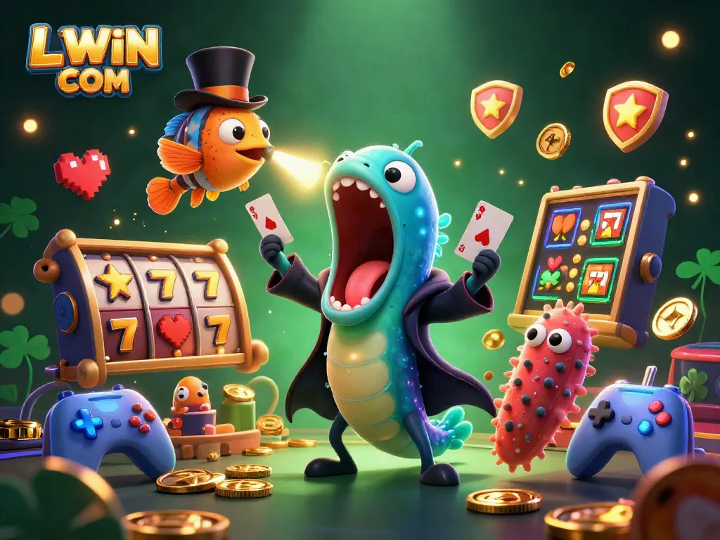 Experience thrilling gameplay at LLWIN COM with vibrant casino elements and magical characters in action.